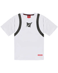Tricou Alien Plush Backpack White T-Shirt 8 - 16 Ani