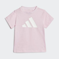 Set tricou si pantaloni scurti adidas Infant Bold 0 - 4 Ani