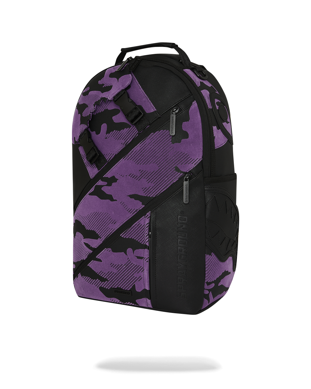 Image of Rucsac Sprayground Purple Flocked Camo