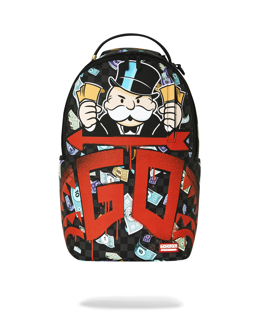 Rucsac Sprayground Monopoly Go Sharkmouth Stencil