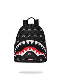 Rucsac Sprayground Gray Peeking Character Check Savage