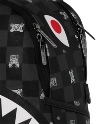 Rucsac Sprayground Gray Peeking Character Check Savage