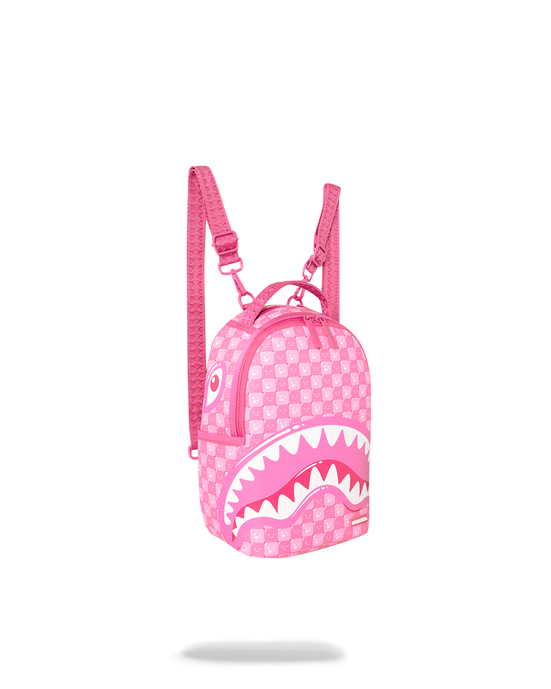 Image of Rucsac Sprayground Pink New Check Faces Mini