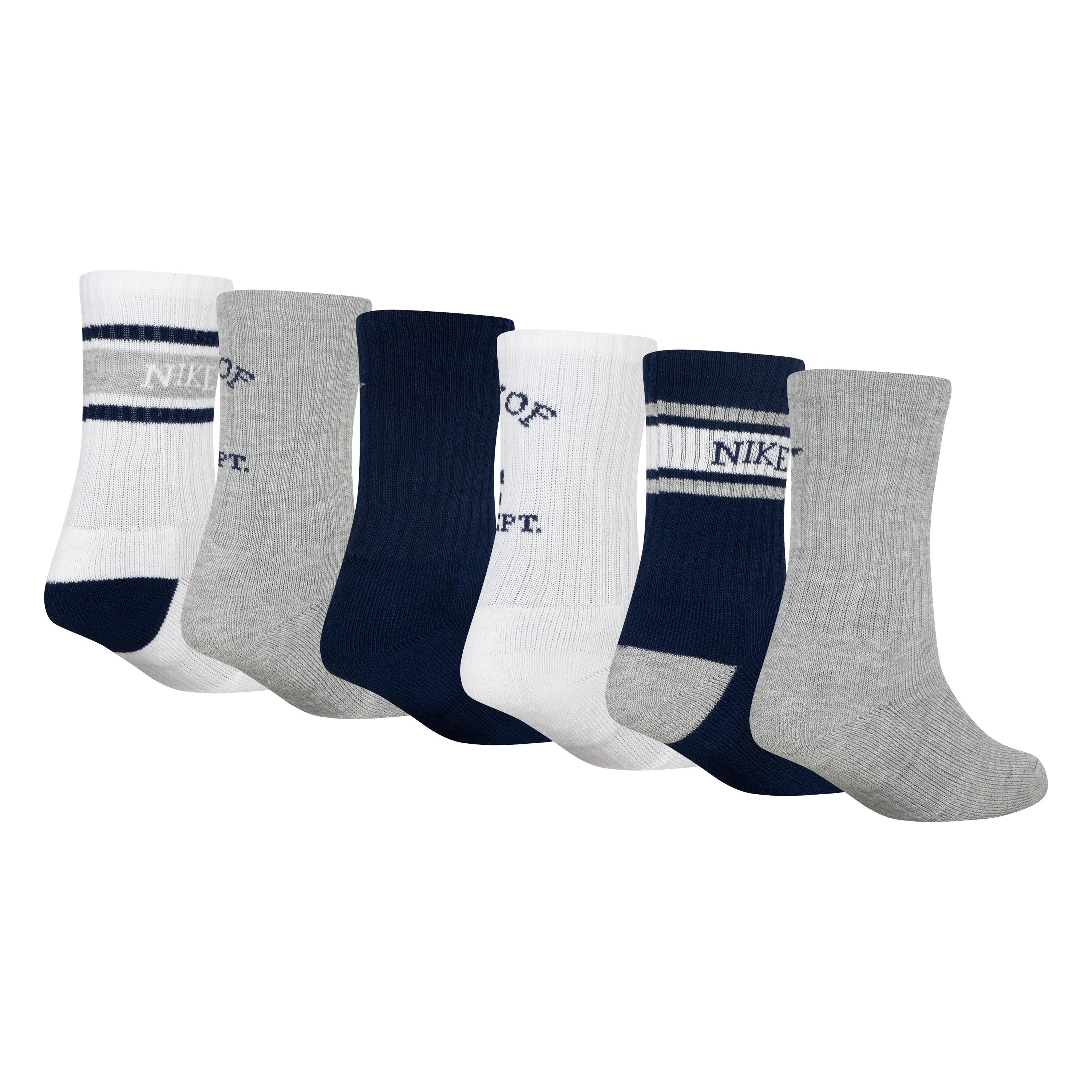 Image of Sosete-Nike-6Pk Varsity Crew Sock 4-7 ani