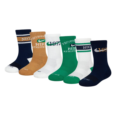 Sosete-Nike-6Pk Varsity Crew Sock 4-7 ani