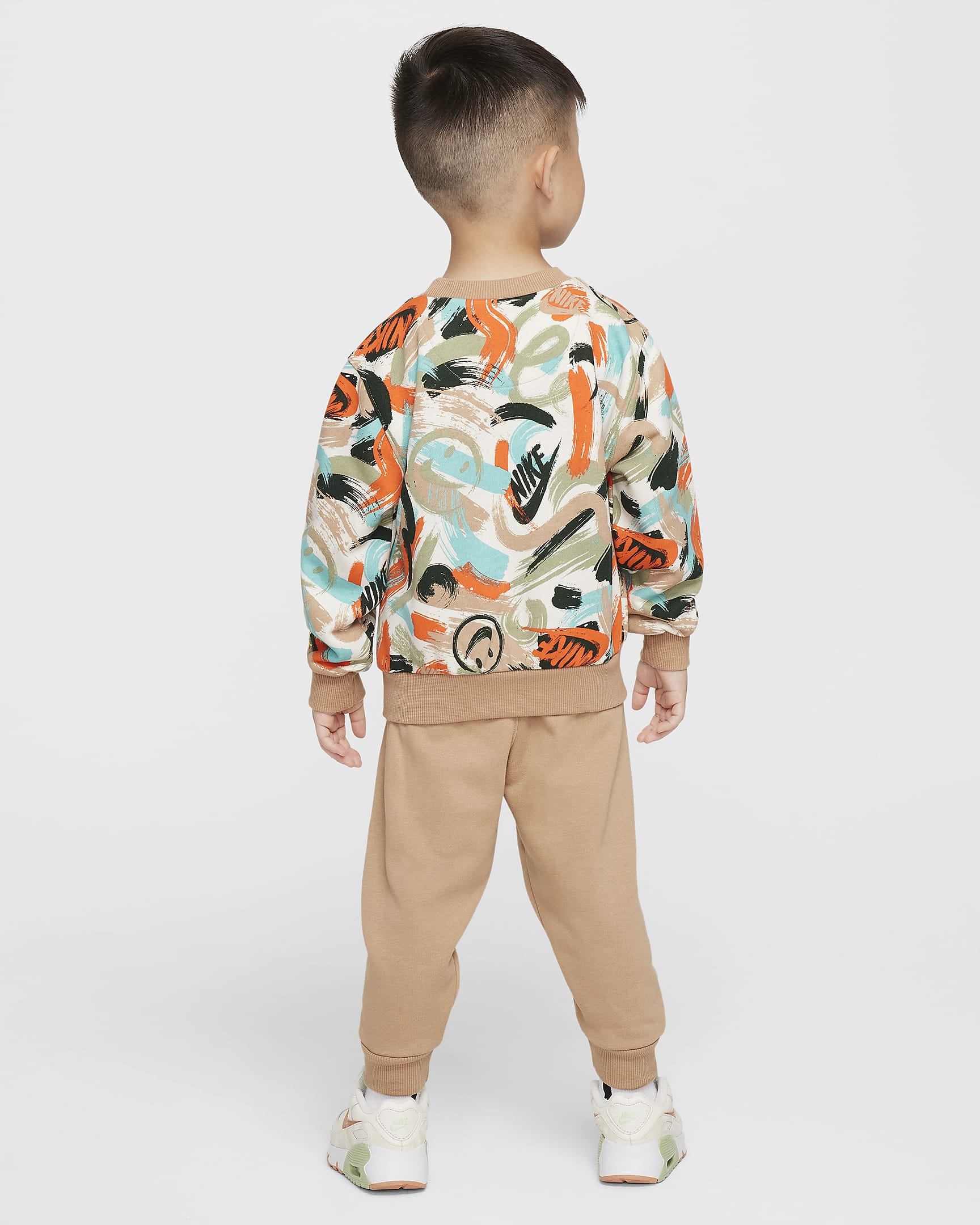 Trening-Nike-Nkb B Nsw Ey Aop Crew Set 2 - 4 Ani