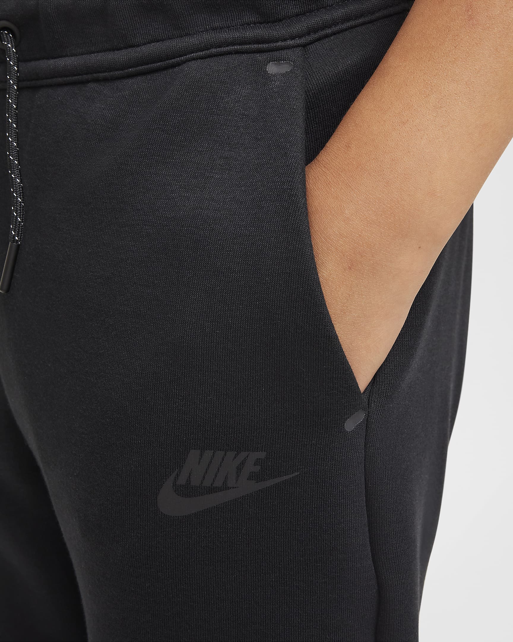 Image of Pantaloni-Nike-B NSW TCH FLC JGGR - PD 8 - 10 Ani