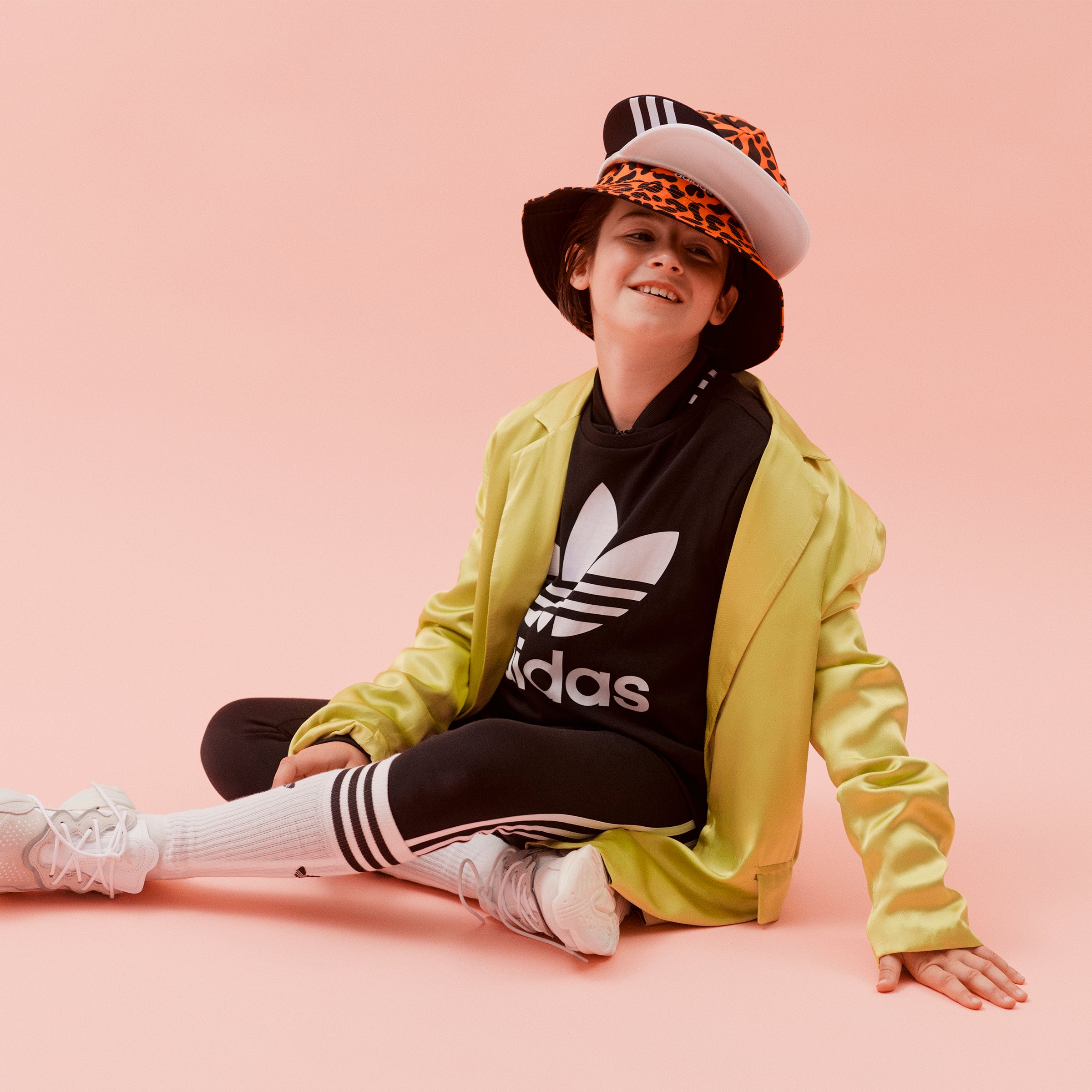 Image of Hanorac adidas Originals Trefoil Hoodie 8-14 ani