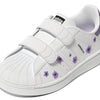 Sneakers albi pentru copii Adidas Originals Superstar  - lateral