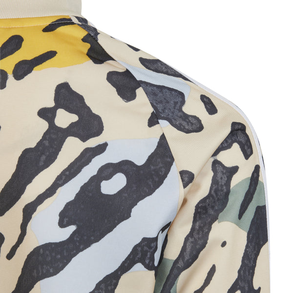 jacheta copii cu imprimeu leopard - detaliu umar