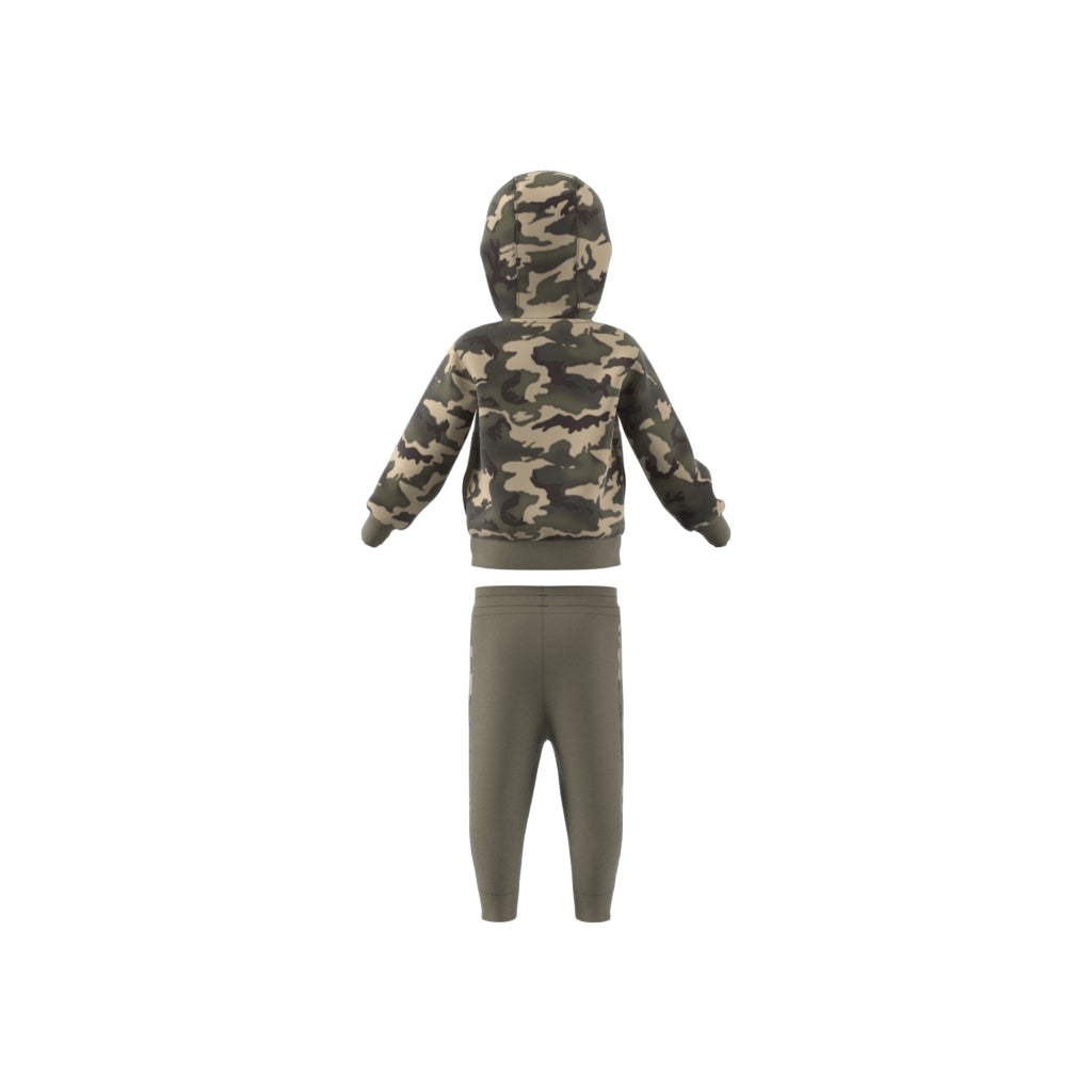 Image of trening de copii cu imprimeu camuflaj - spate