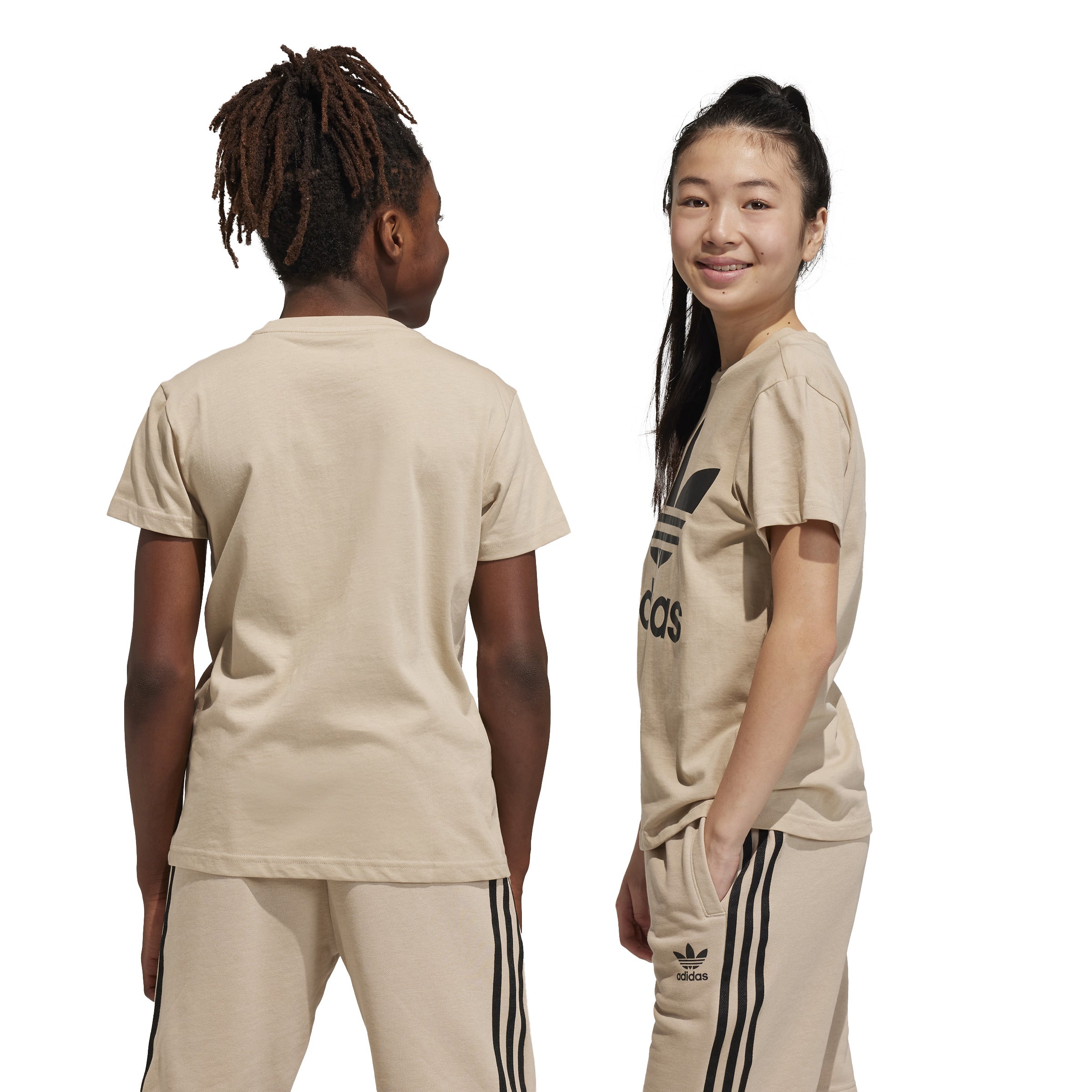 Image of Tricou adidas Originals Trefoil 8-16 ani