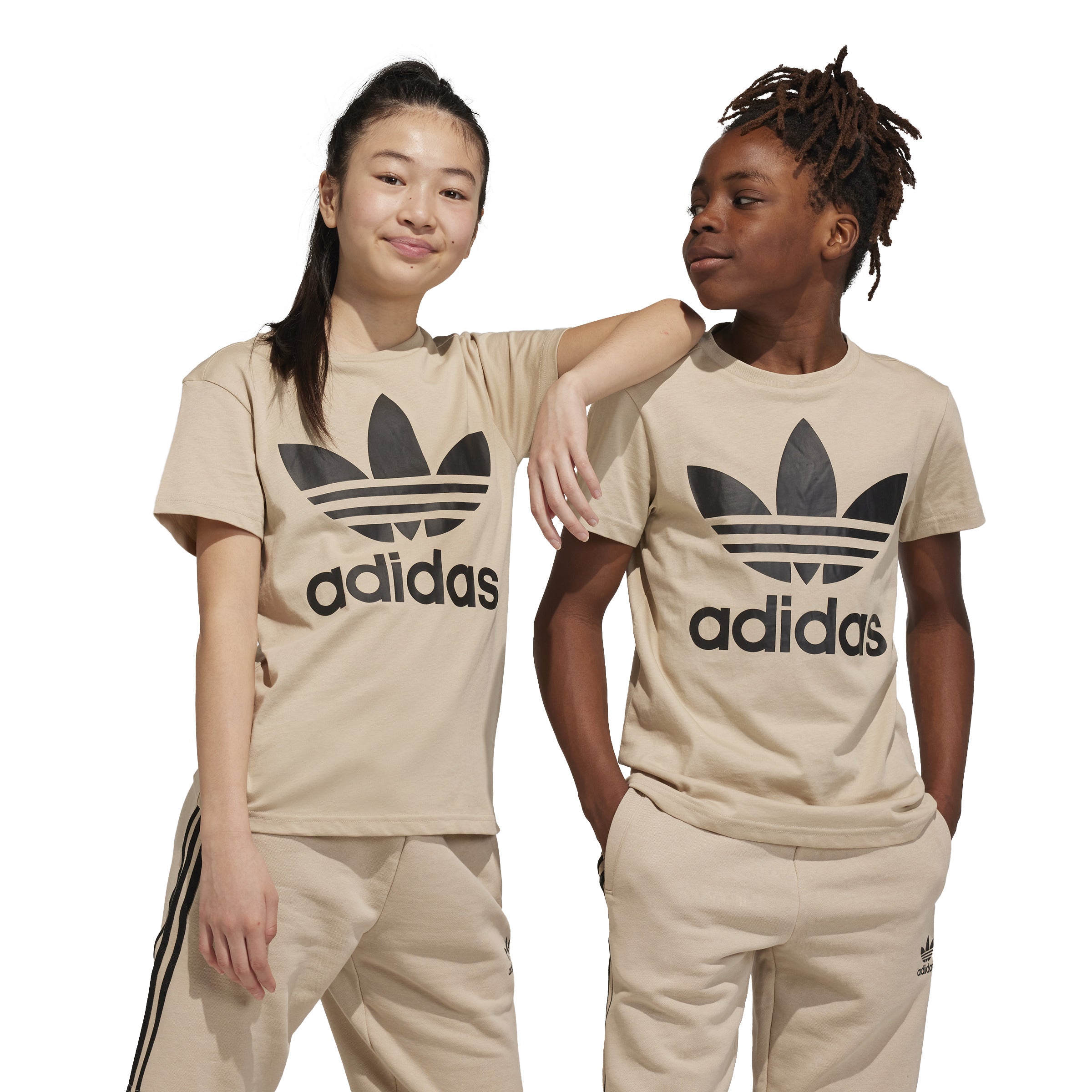 Image of Tricou adidas Originals Trefoil 8-16 ani