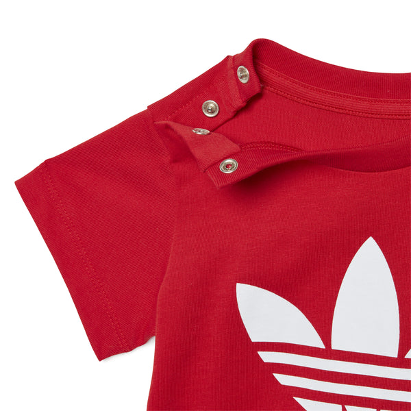 Tricou adidas Originals Trefoil Tee 0 - 4 Ani