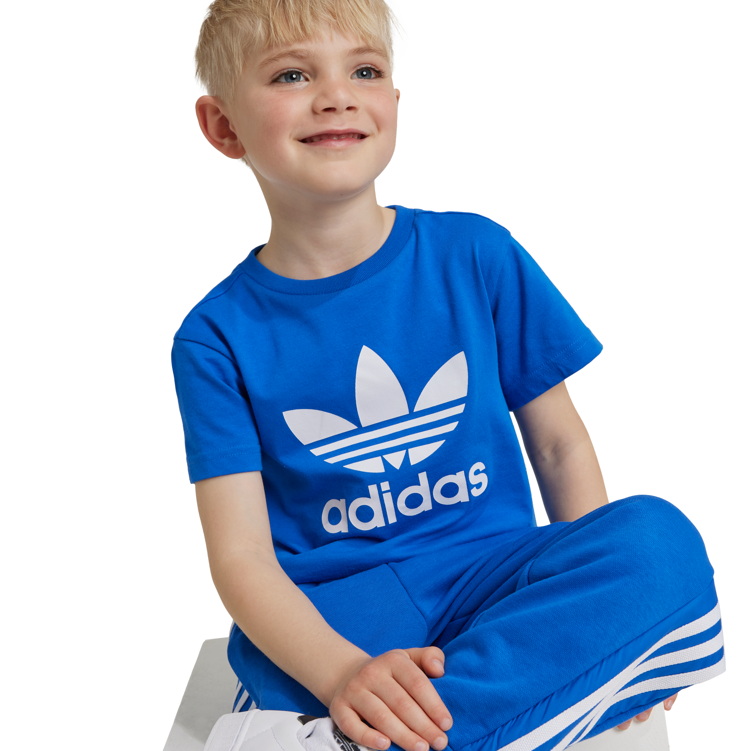 Tricou-adidas Originals-Trefoil Tee 5 - 8 Ani