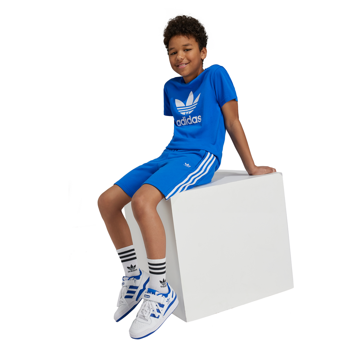 Tricou-adidas Originals-Trefoil Tee 9 - 13 Ani