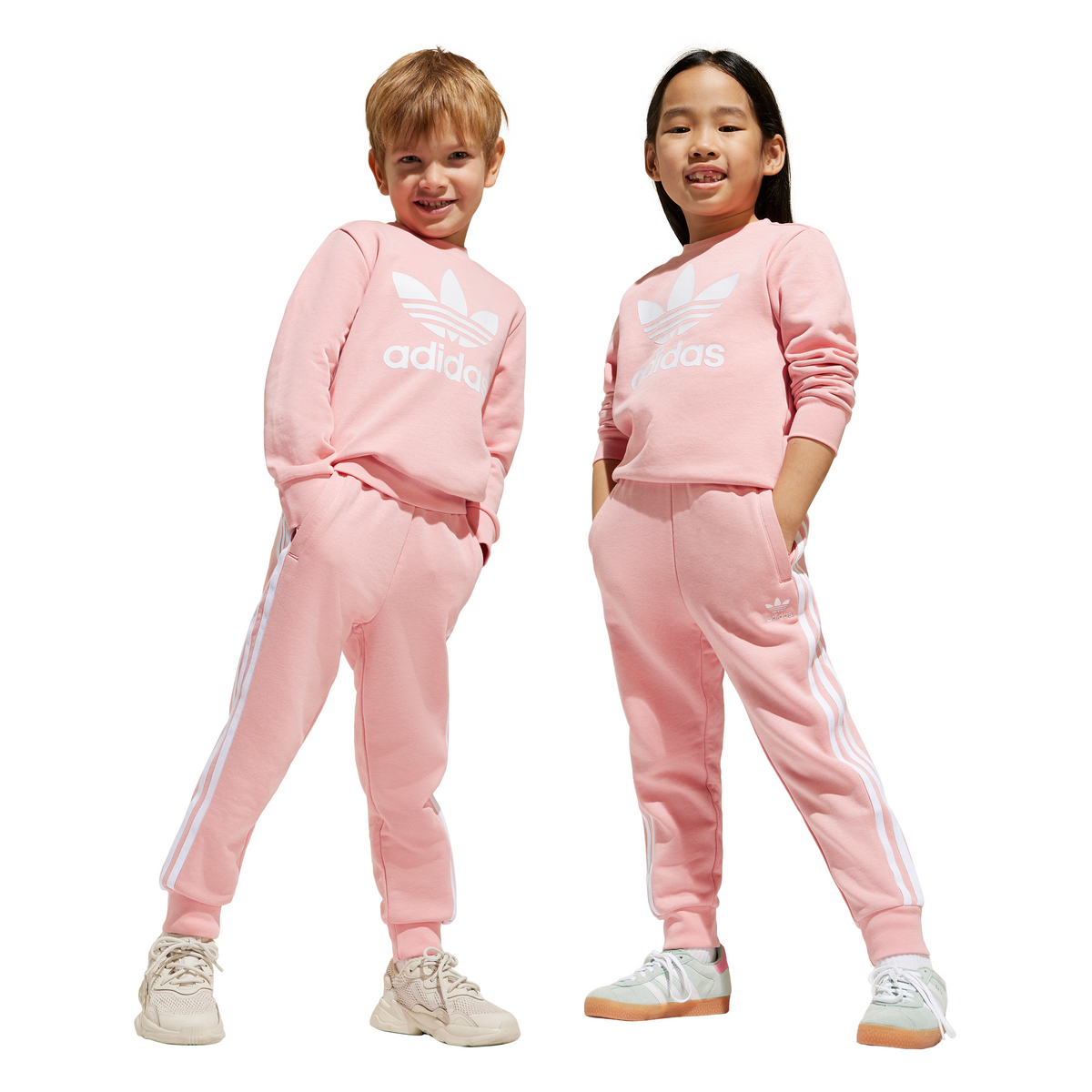 Trening-adidas Originals-Trefoil Crew S 4 - 8 Ani