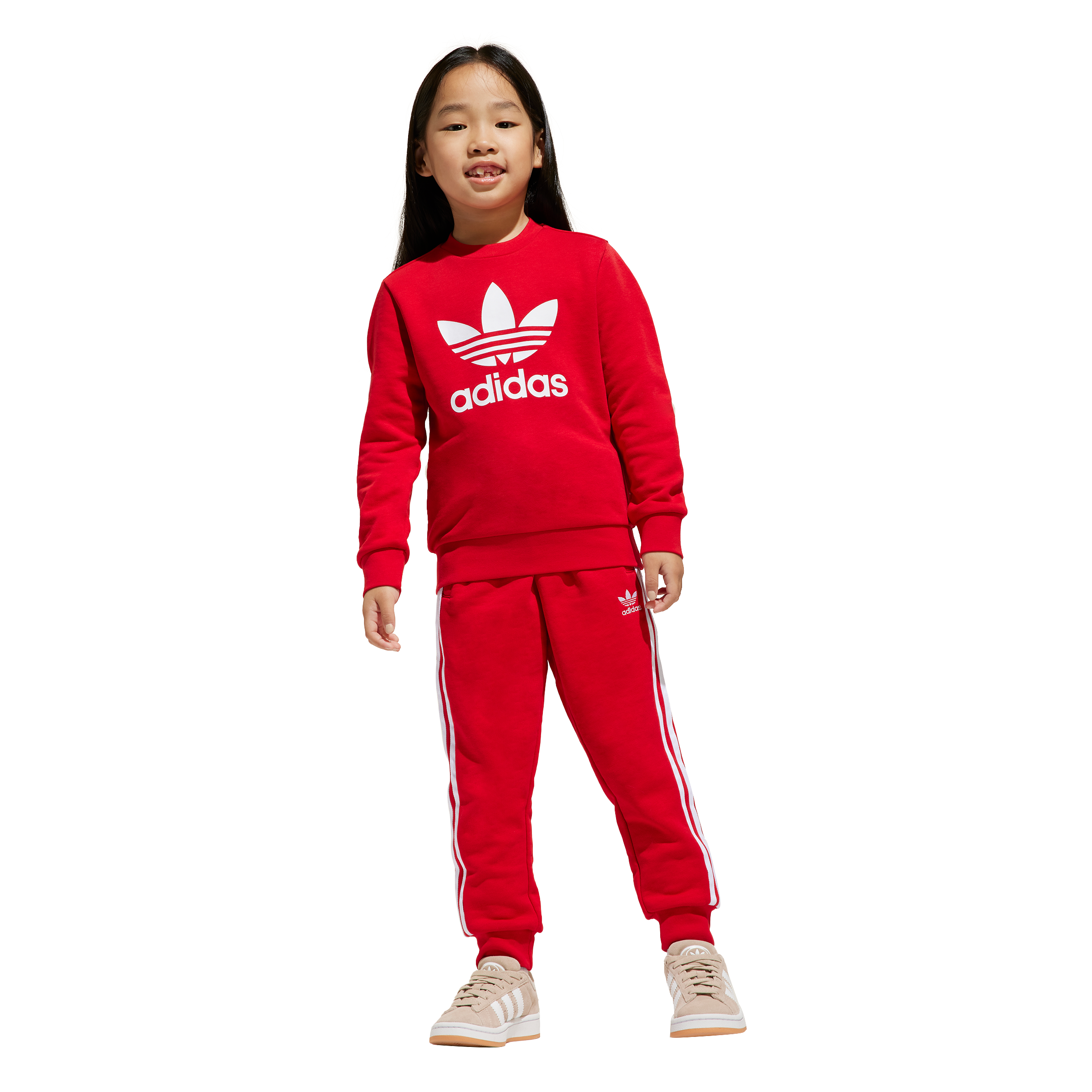 Trening-adidas Originals-Trefoil Crew S 4 - 8 Ani