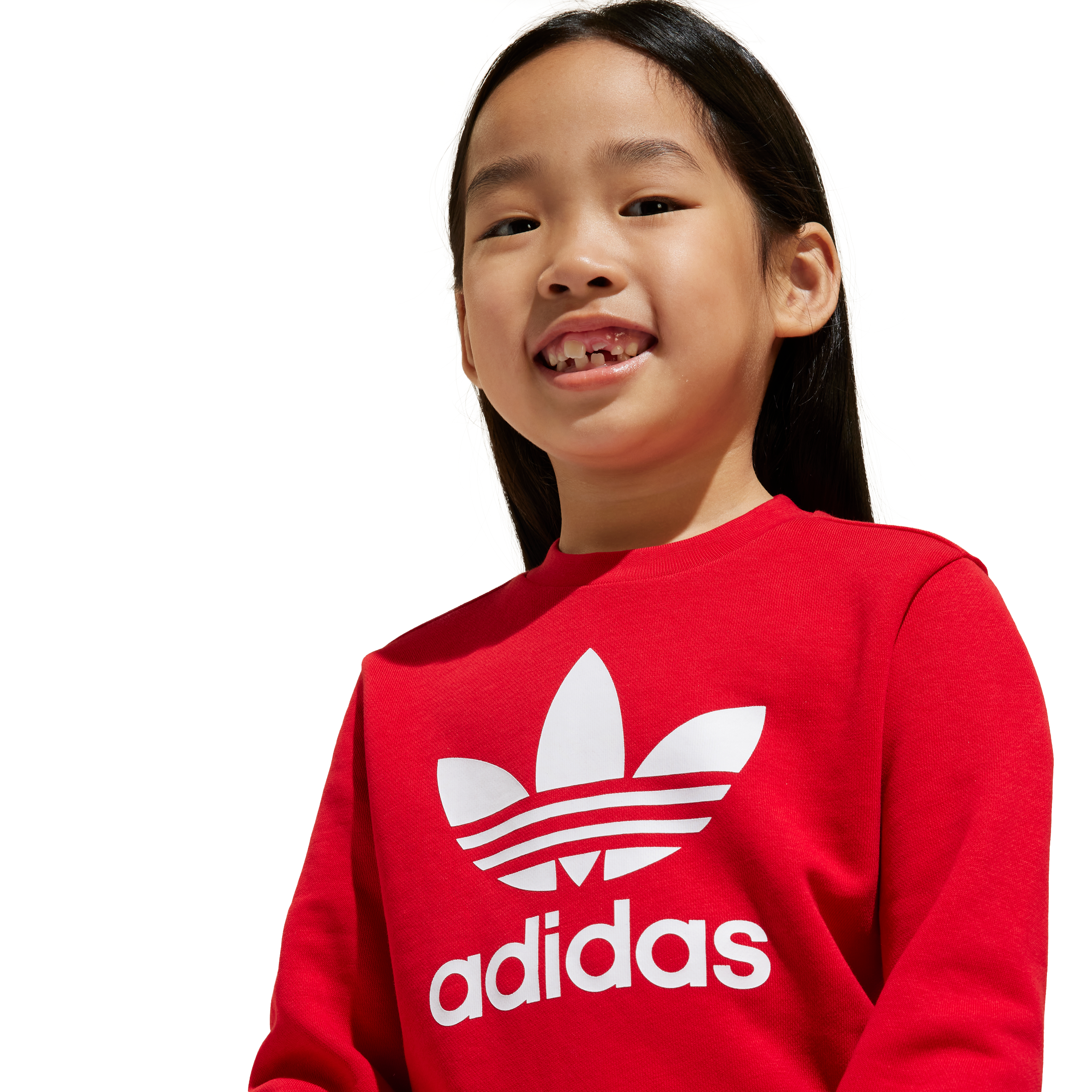 Trening-adidas Originals-Trefoil Crew S 4 - 8 Ani