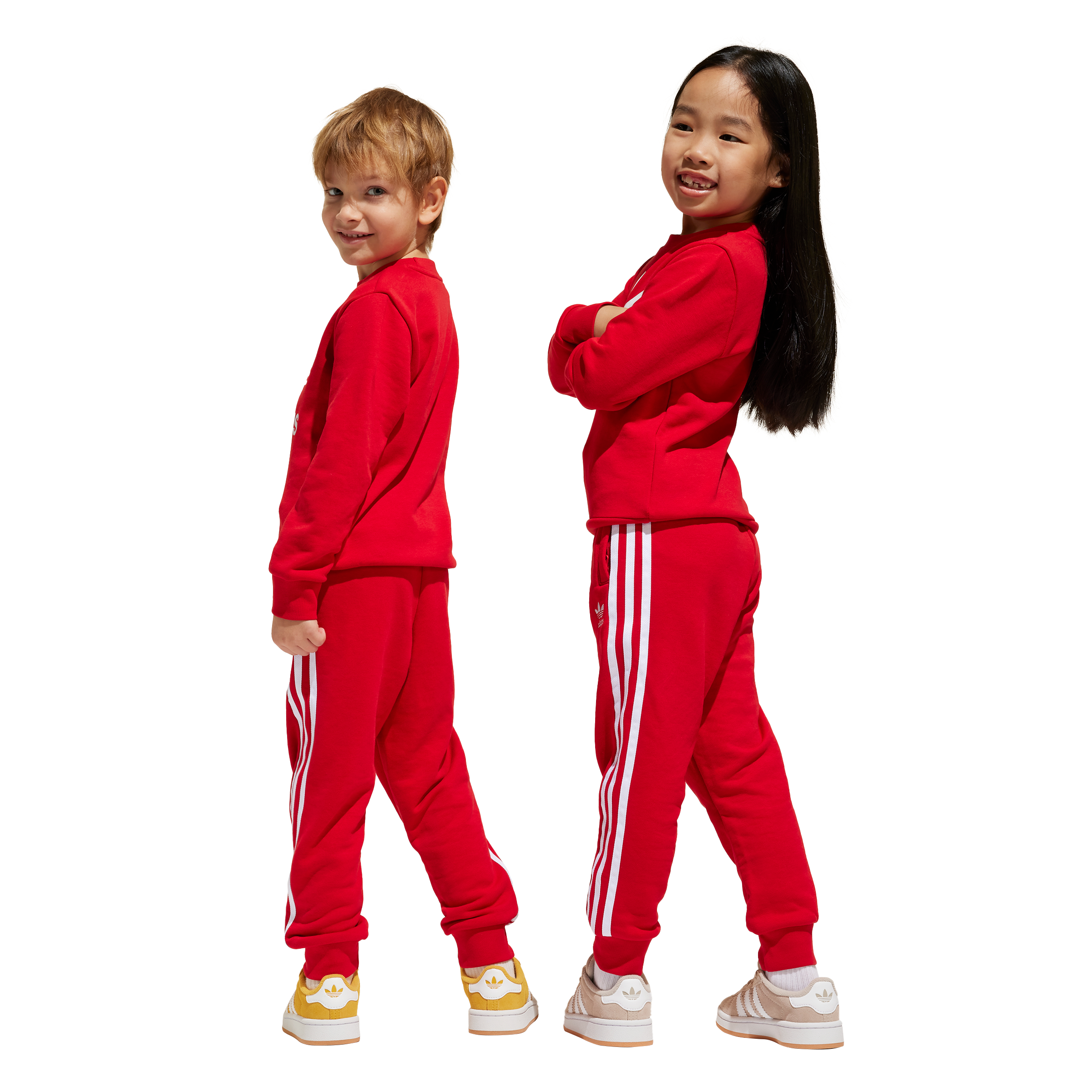 Trening-adidas Originals-Trefoil Crew S 4 - 8 Ani