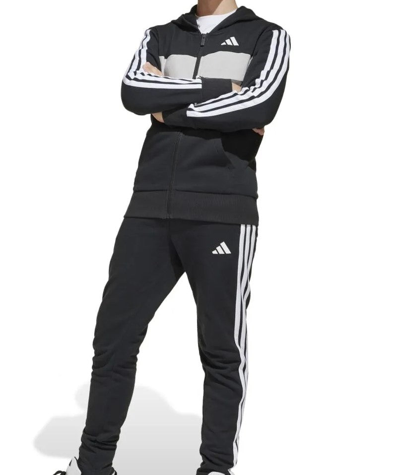 Trening Adidas Seasonal Essentials Tiberio 3-Stripes Fleece 8 - 16 Ani