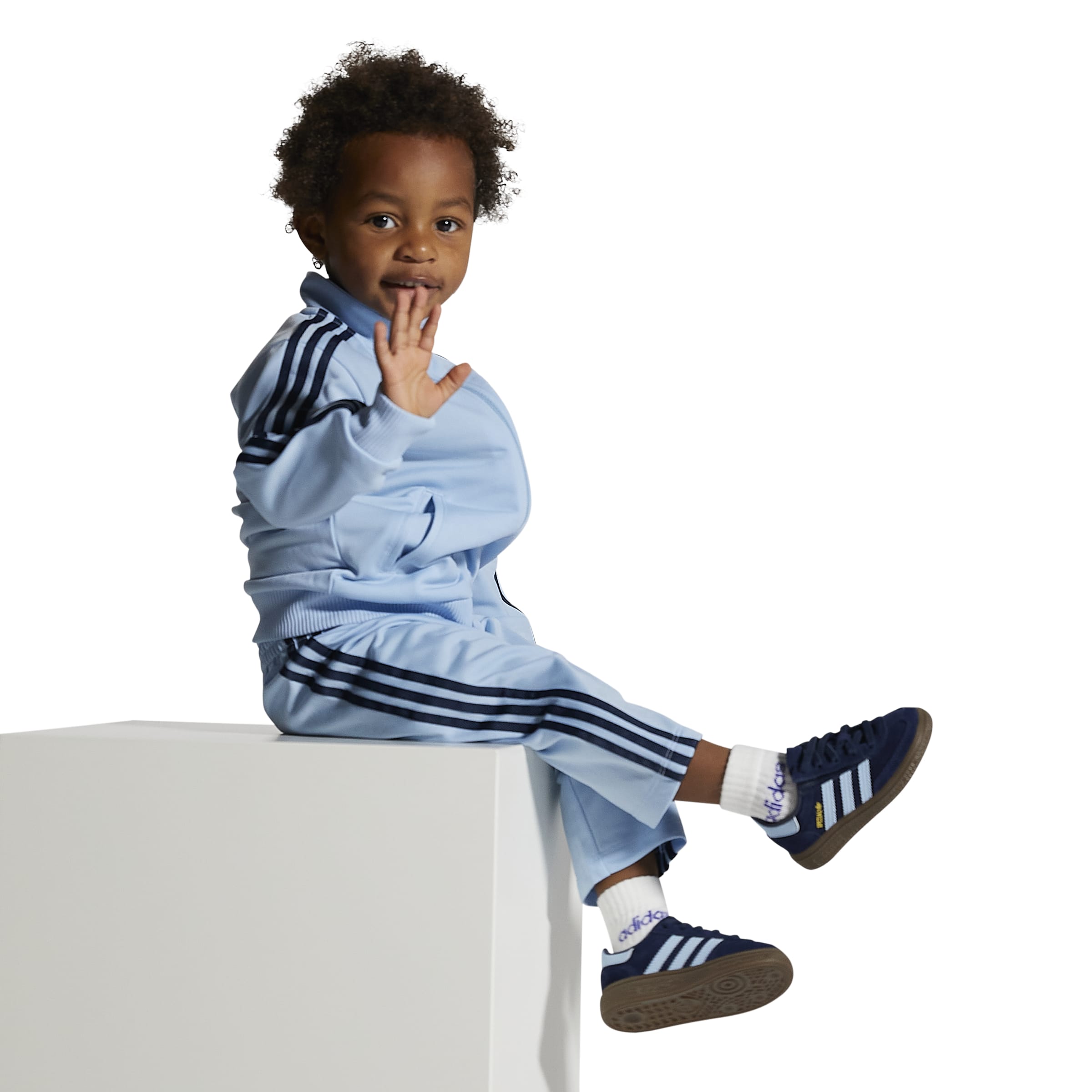 Pantofi sport adidas Originals Handball Spezial Closurefit Easy Lace Infant