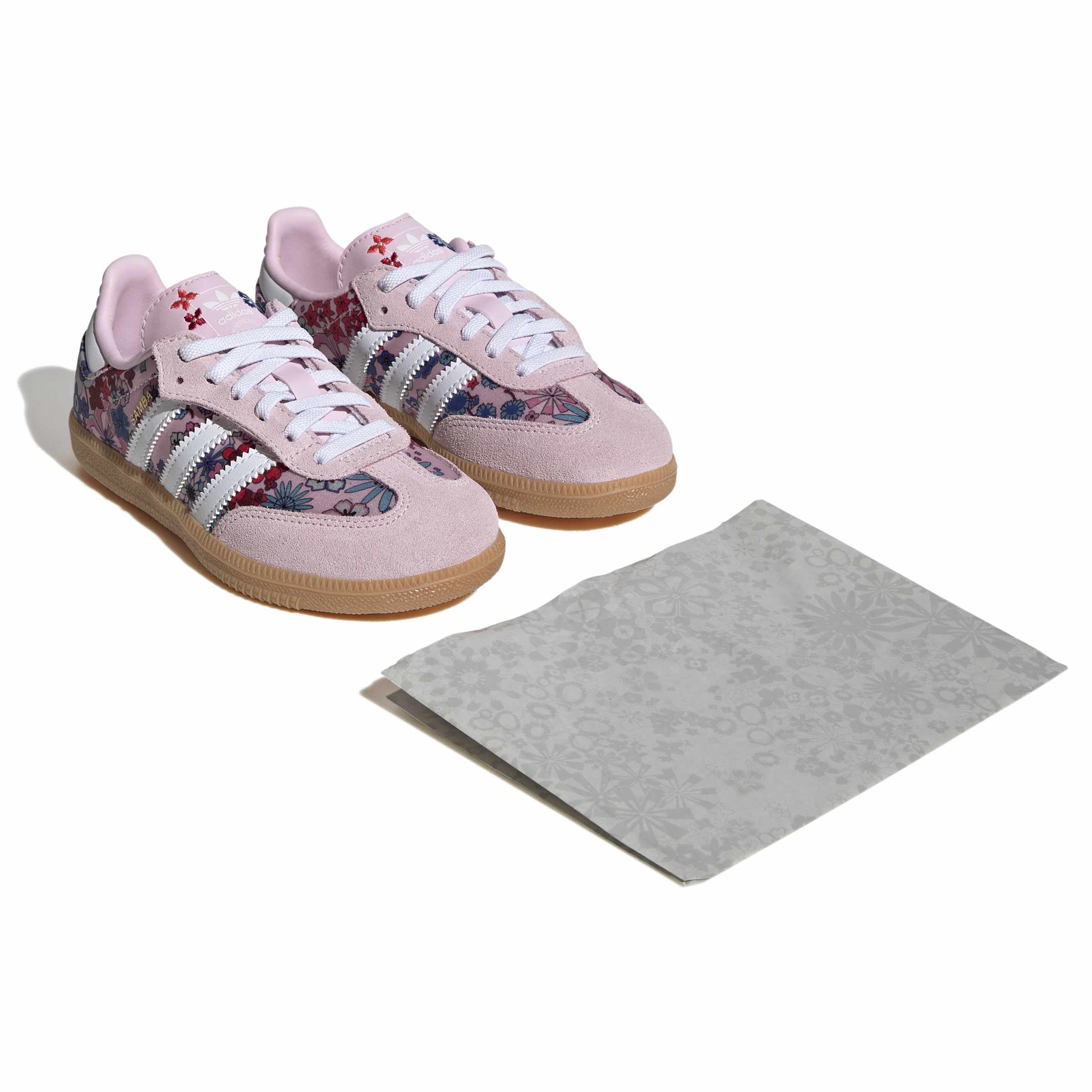 Image of Sneakers Adidas Liberty London Samba Og Comfort Closure Elastic Lace Shoes  EU28-EU35