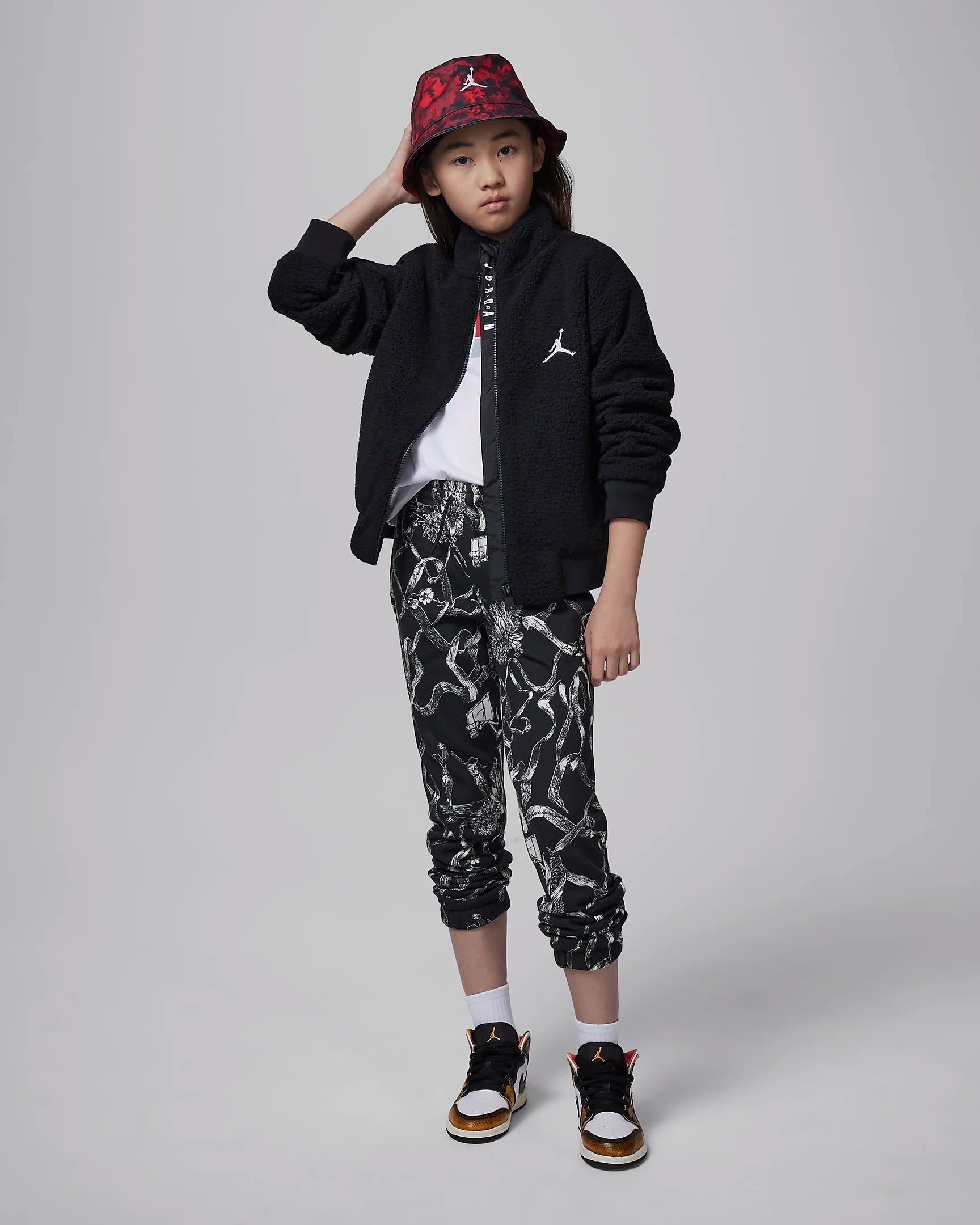 Geaca groasa-Nike-Jdg Jumpman Sherpa Jkt 10 - 15 Ani