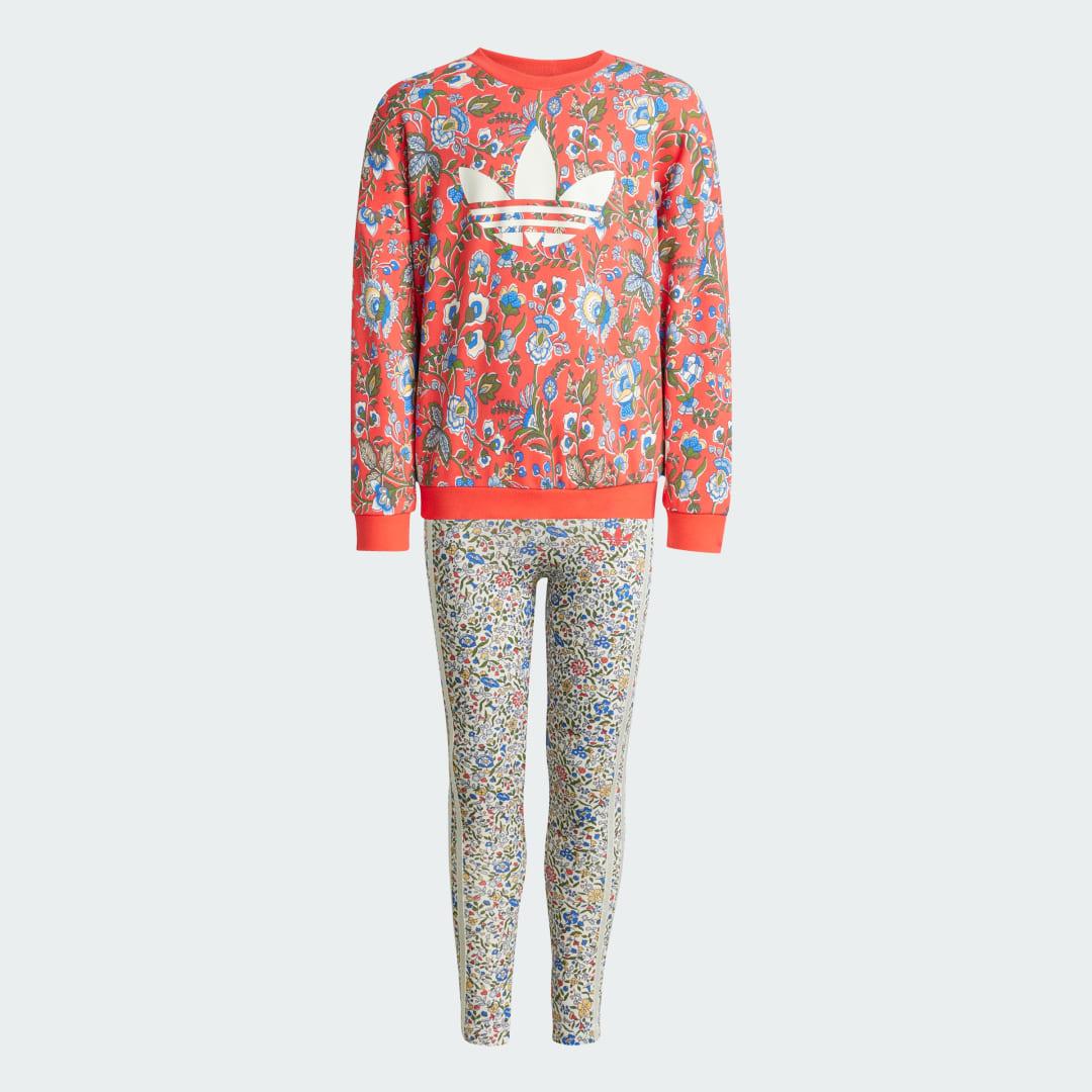 Image of Set Trening X Liberty London Crew Leggings Set 4 Ani - 8 Ani