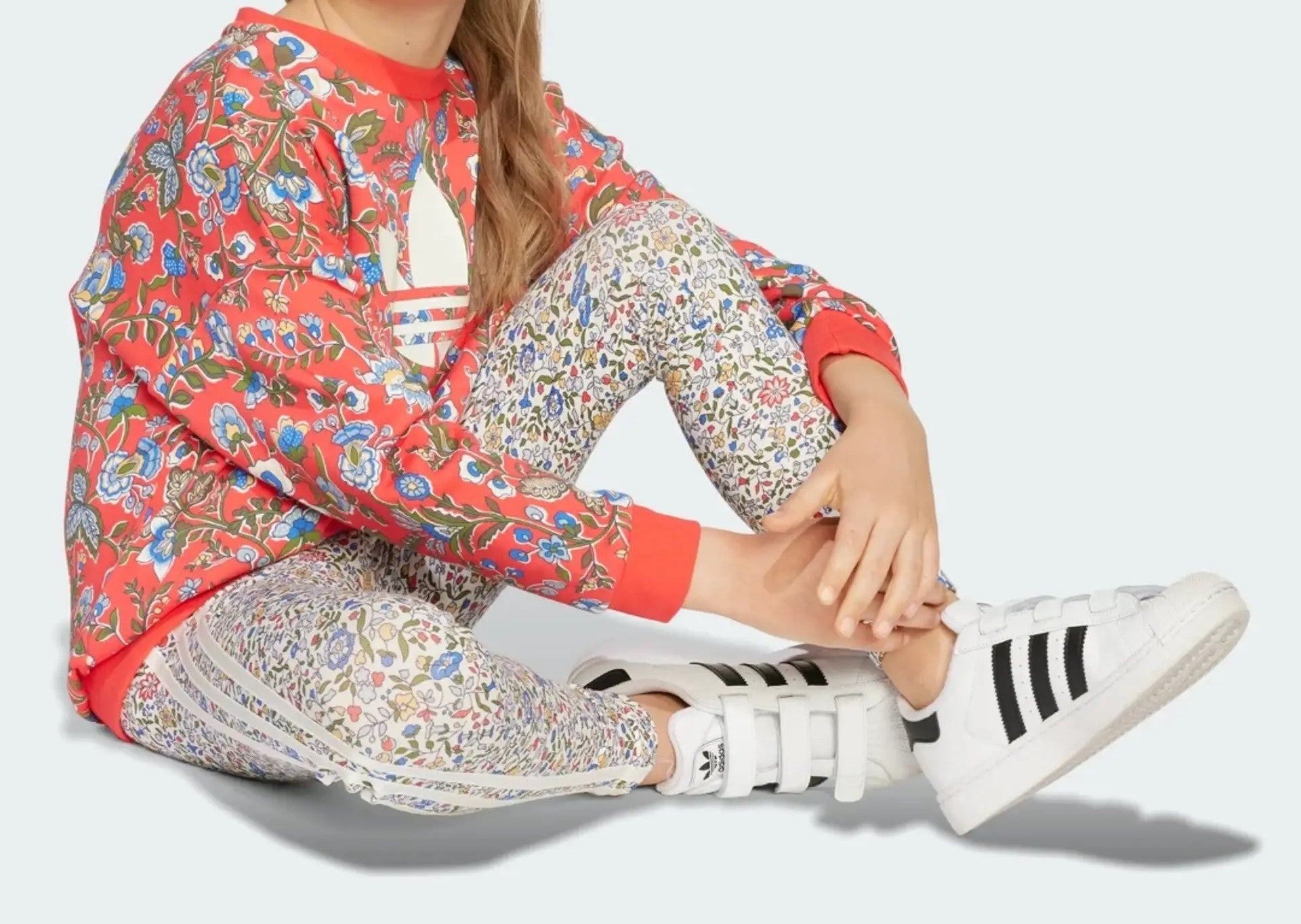 Image of Set Trening X Liberty London Crew Leggings Set 4 Ani - 8 Ani