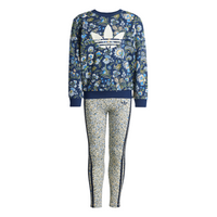 Set 2 piese adidas X Liberty London Crew Leggings Set - 4 Ani