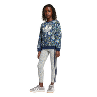 Set 2 piese adidas X Liberty London Crew Leggings Set - 4 Ani