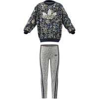 Set 2 piese adidas X Liberty London Crew Leggings Set - 4 Ani