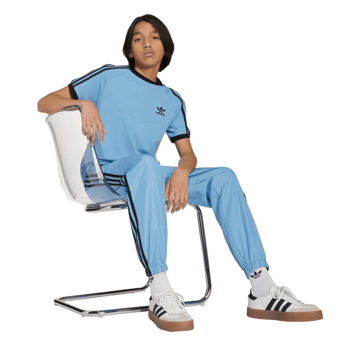 Tricou adidas Adicolor 3-Stripes 10 - 14 Ani