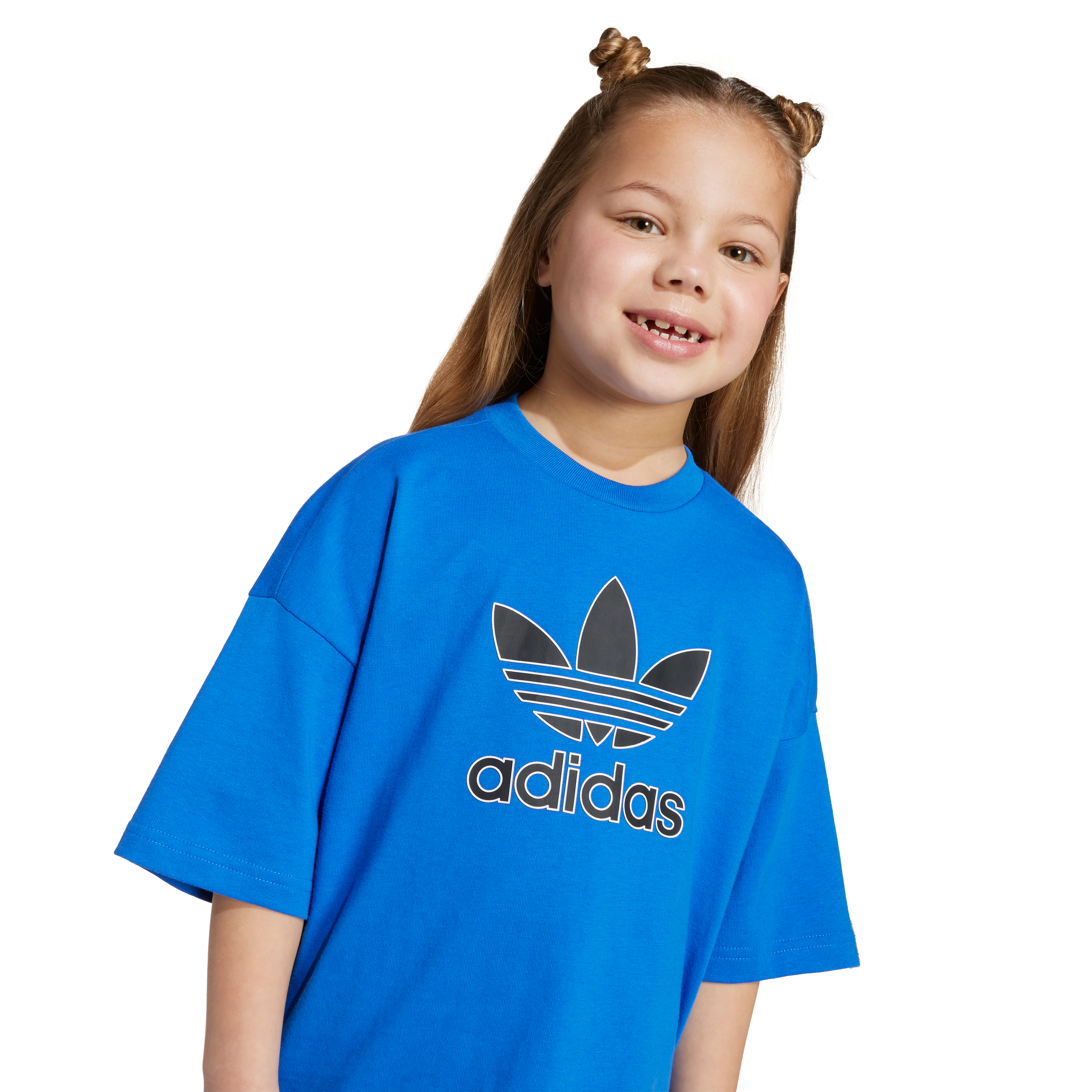 Image of Tricou adidas Trefoil 4 - 8 Ani
