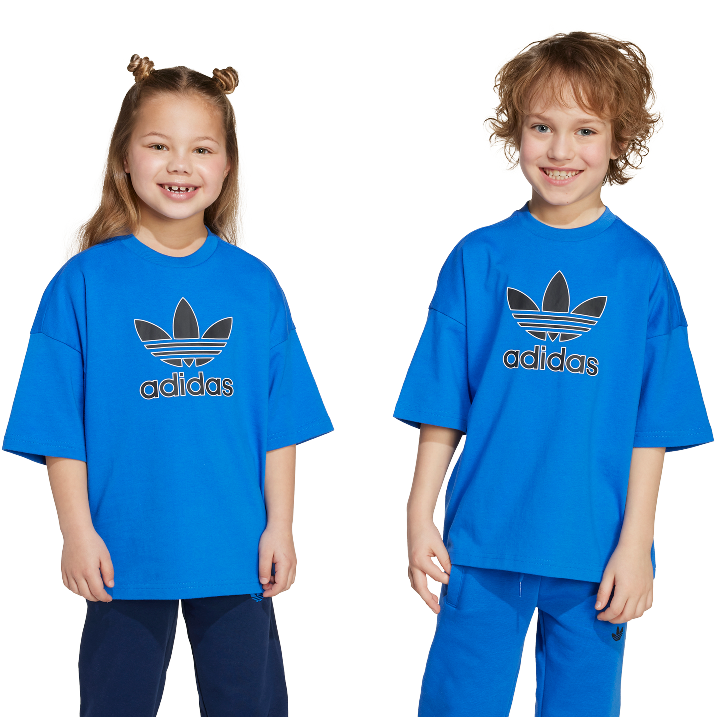 Image of Tricou adidas Trefoil 4 - 8 Ani
