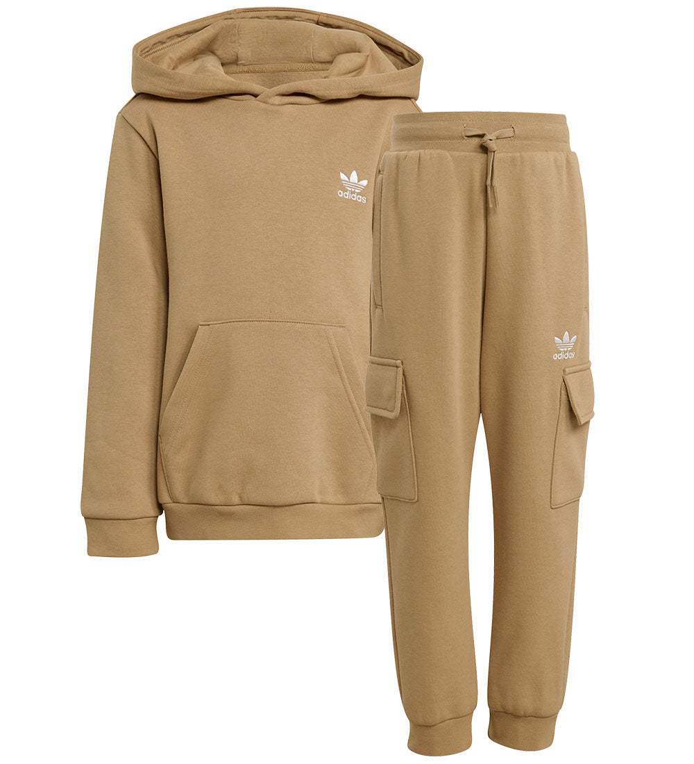 Image of Trening Adidas Hoodie Cargo Set 4 - 8 Ani