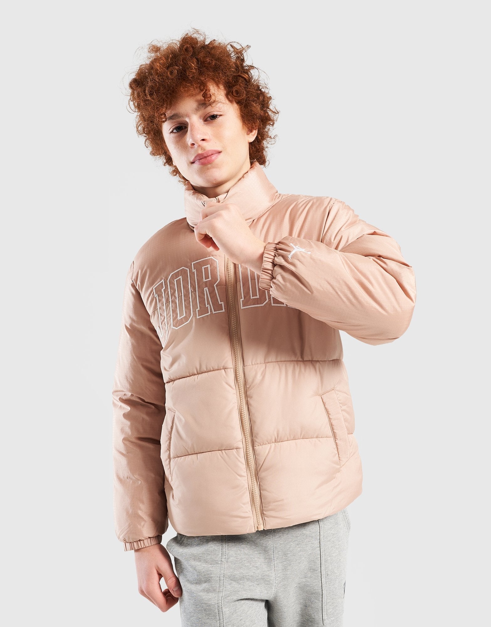 Image of Geacă Jordan Mixed Media Puffer