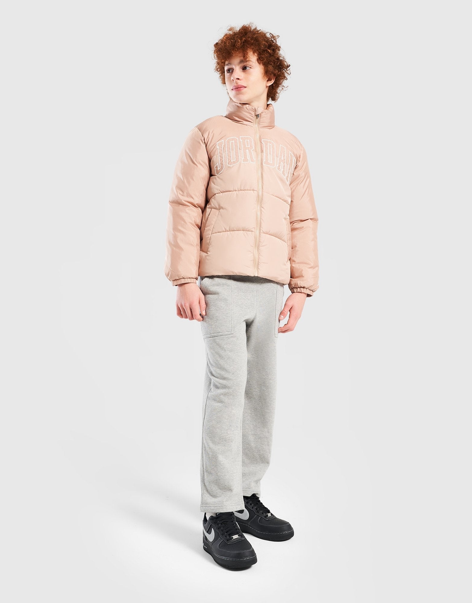 Image of Geacă Jordan Mixed Media Puffer