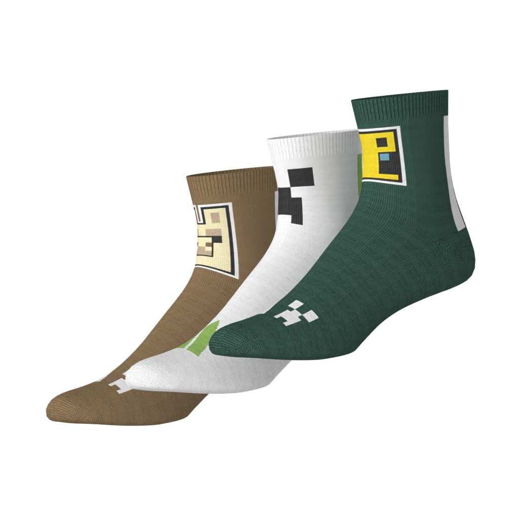 Image of Sosete Adidas Minecraft Youth Socks EU22-EU33