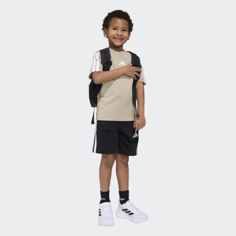 Tricou adidas Little Kids 3-Stripes 5 - 7 Ani