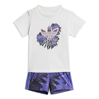 Set adidas Originals short si tricou