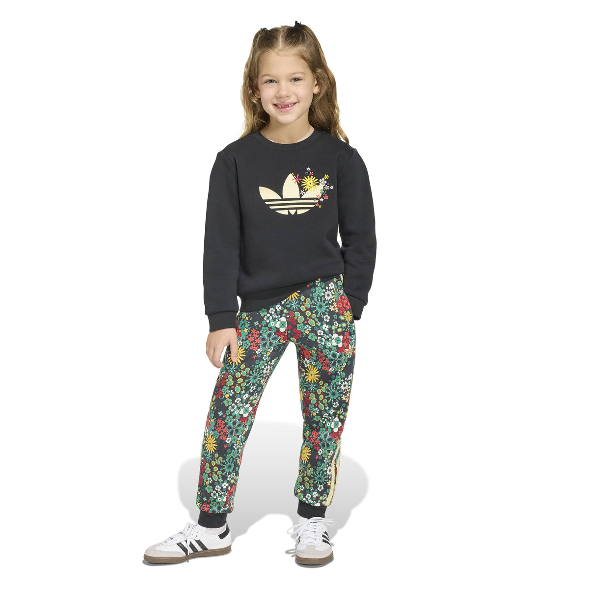 Trening adidas Originals Liberty London Crew Set copii