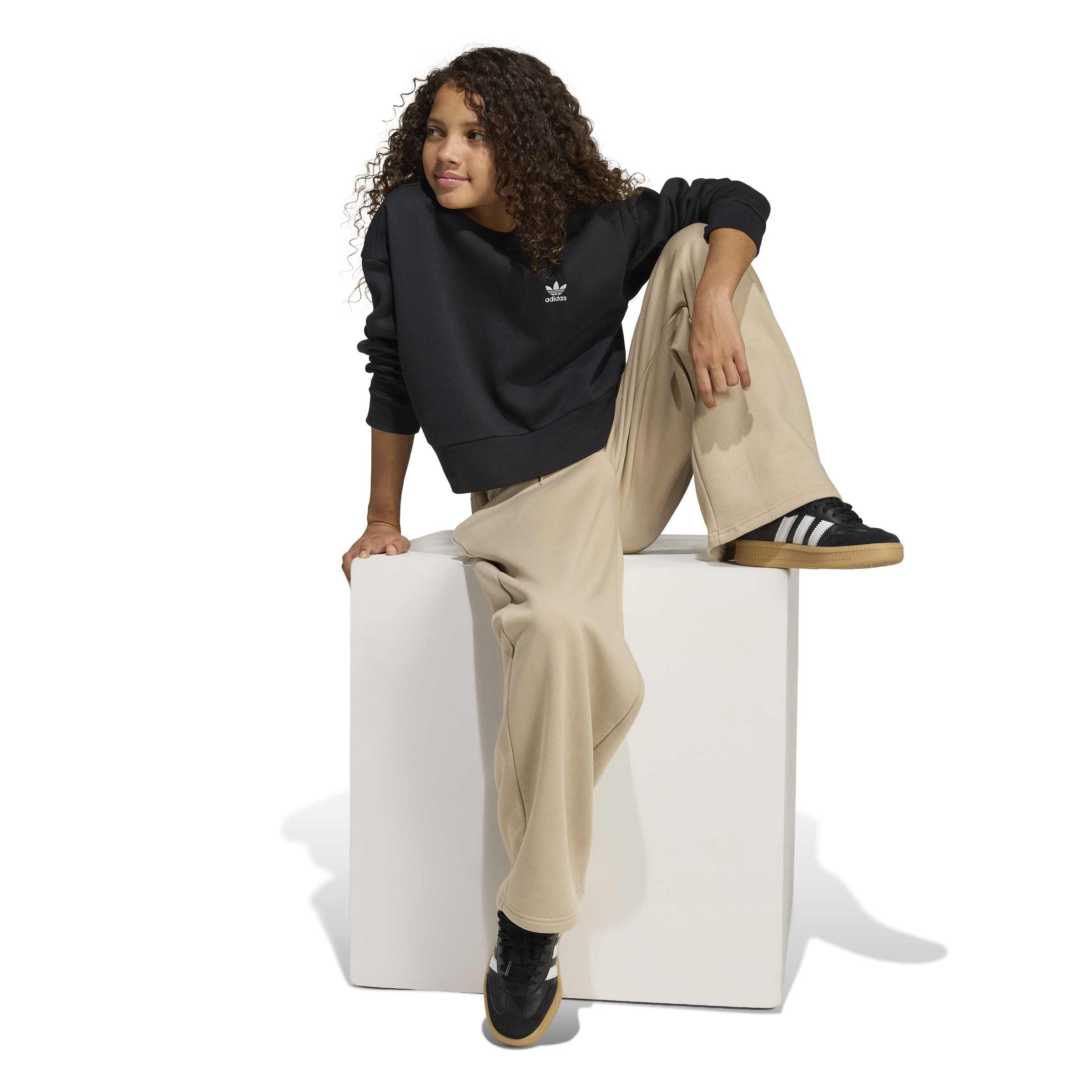 Image of Pantaloni Wide Leg Joggers
