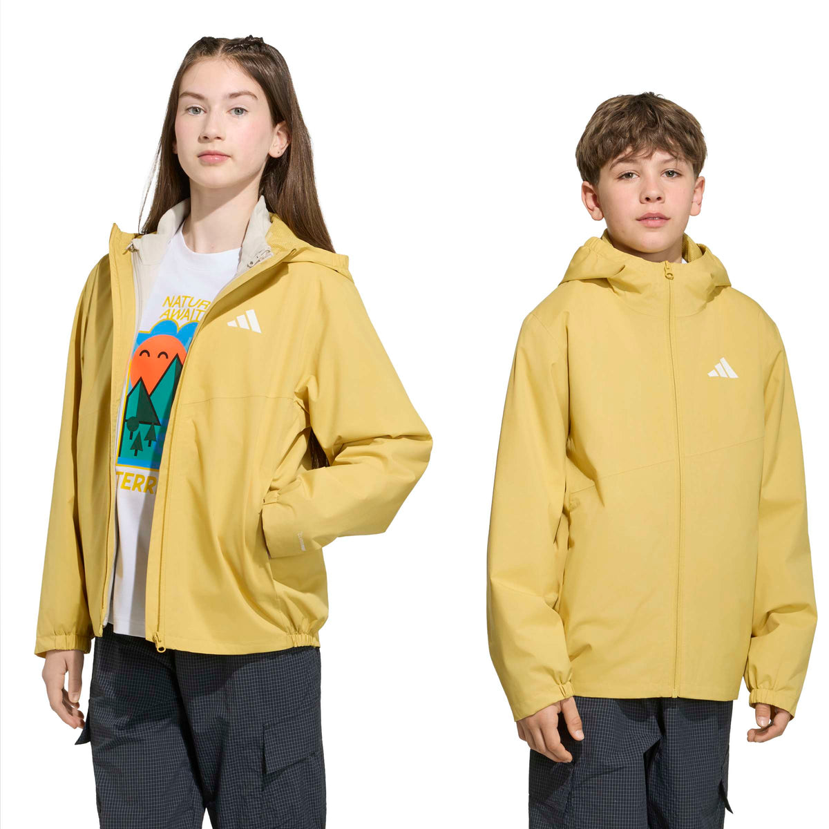 Geacă adidas Junior Mountain 3-in-1 Fleece
