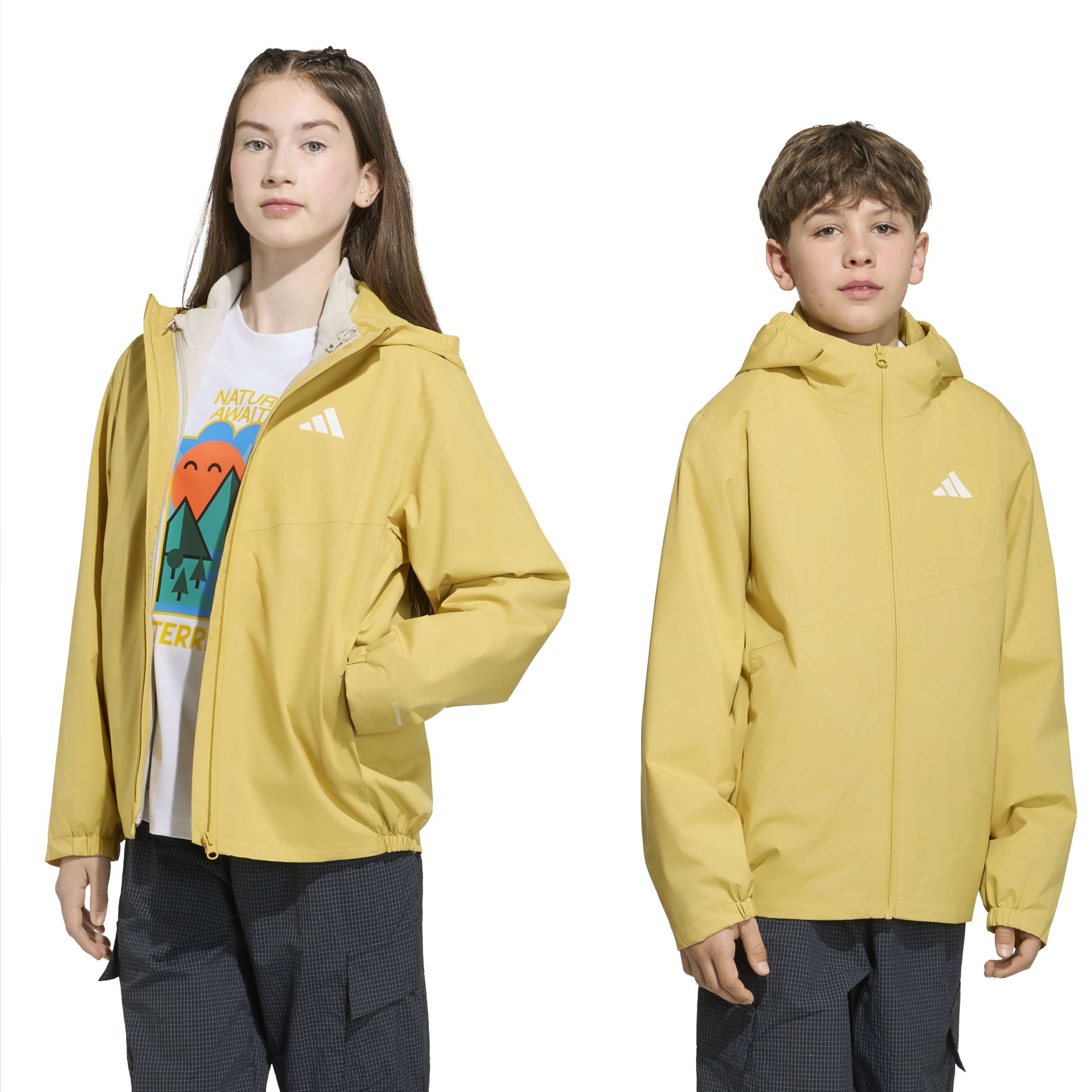 Geacă adidas Junior Mountain 3-in-1 Fleece