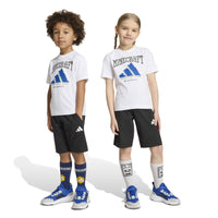 Set tricou și pantaloni scurți adidas Little Kids Minecraft T
