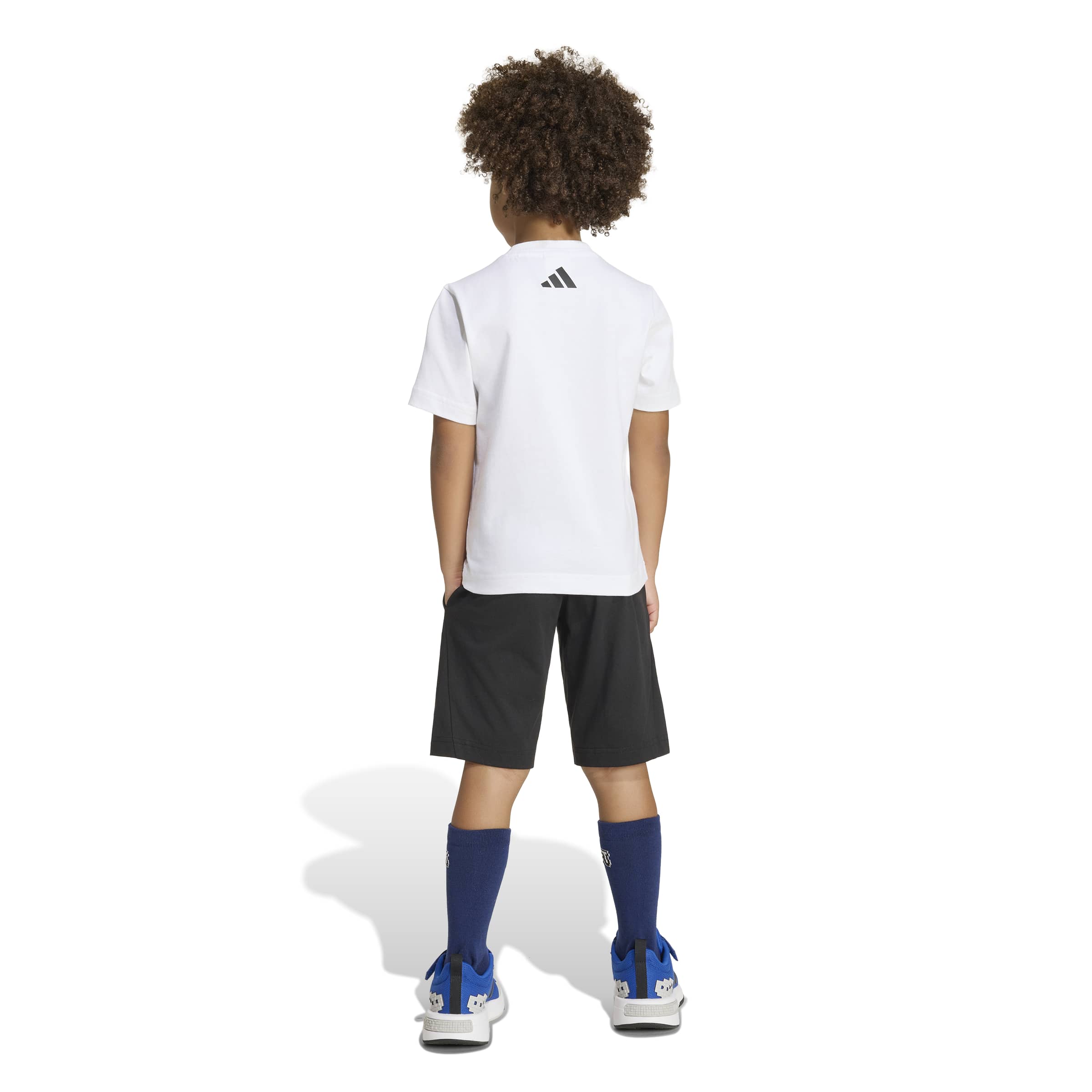 Set tricou și pantaloni scurți adidas Little Kids Minecraft T