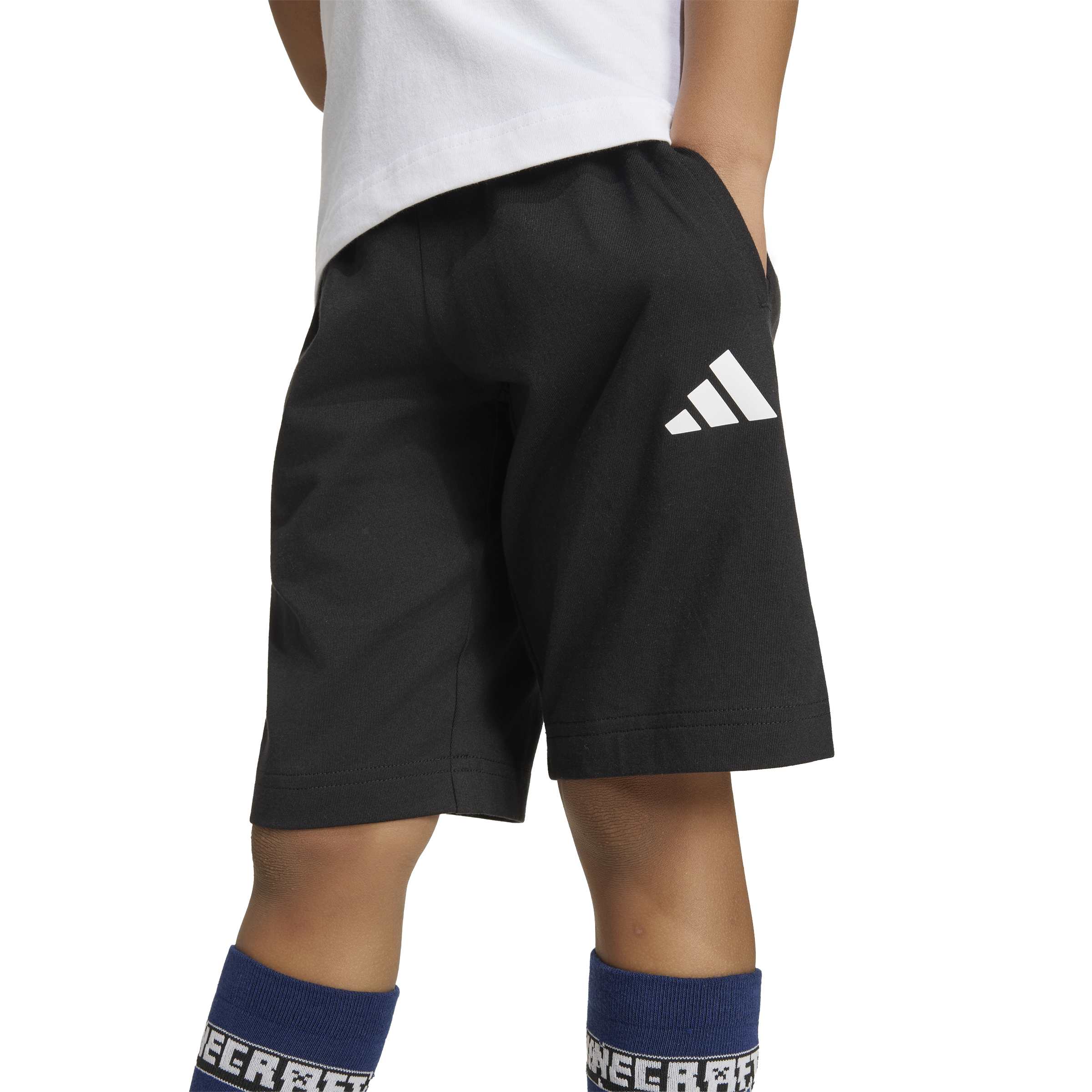 Set tricou și pantaloni scurți adidas Little Kids Minecraft T