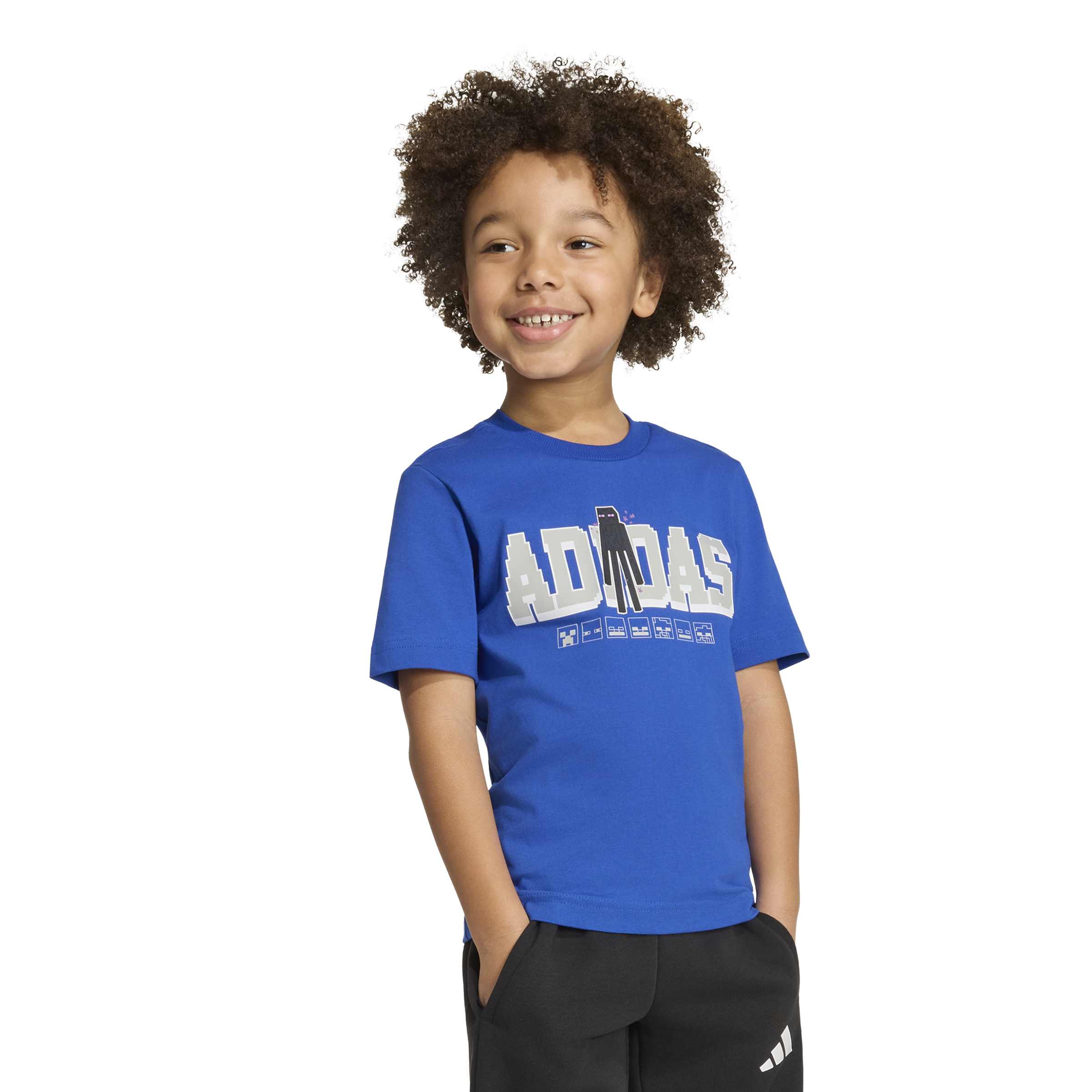Image of Tricou adidas Little Kids Minecraft Tee 2